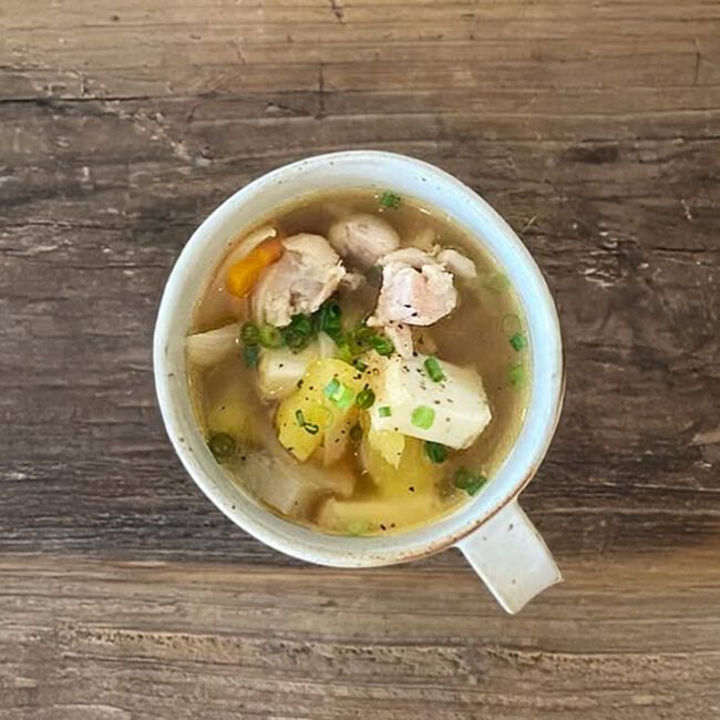 具沢山 鶏肉入りけんちん汁