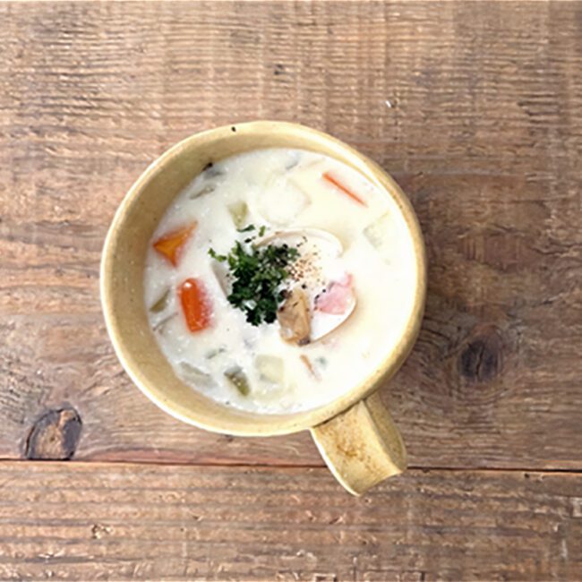 クラムチャウダー