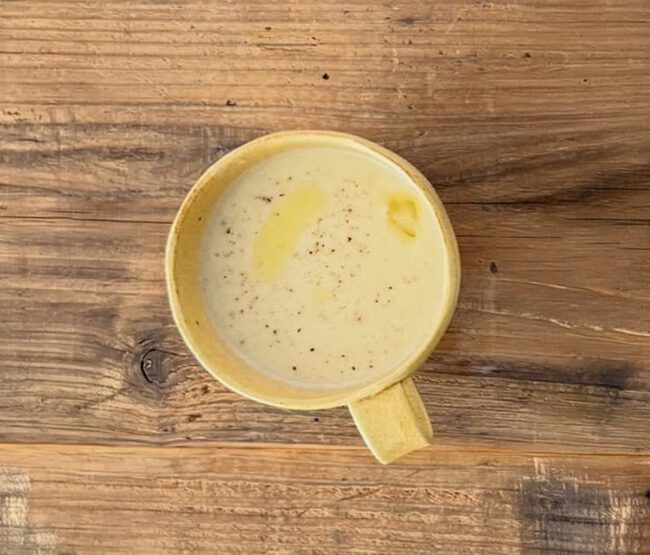 きのことキャベツの和風ポタージュ